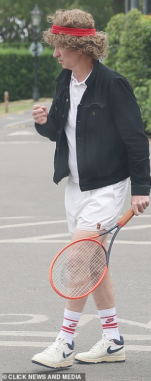 On Saturday, McEnroe was seen recreating the look.