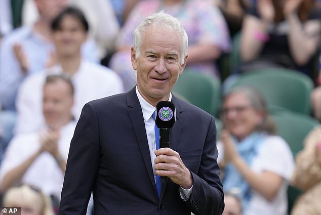 John McEnroe has called for the AELTC to formally honour the two-time champion