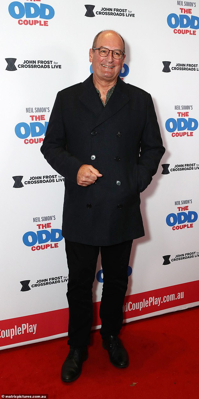 Former Sunrise host David 'Kochie' Koch, 68 (pictured), also made an appearance at the red carpet event.