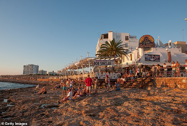 Café Mambo on the island's west coast has long been the place to go for a cocktail and sunset, but dinner with a view doesn't come cheap.