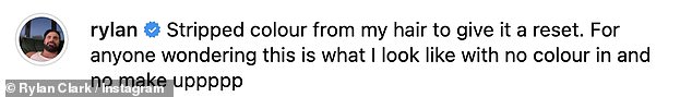 Captioning the stunning shot, she wrote: “I took the colour out of my hair to reboot it. For anyone wondering, this is what I look like without colour or makeup.