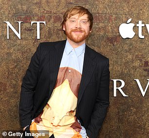 Rupert Grint has arachnophobia, as does his character in the Harry Potter franchise, Ron Weasley.