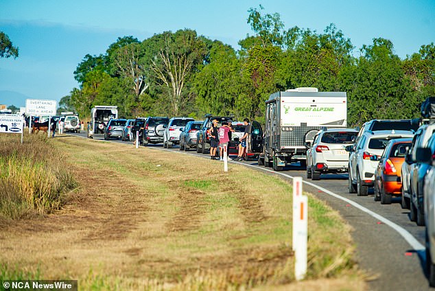 The horrific crash caused major delays on the Bruce Highway, which was closed in both directions.