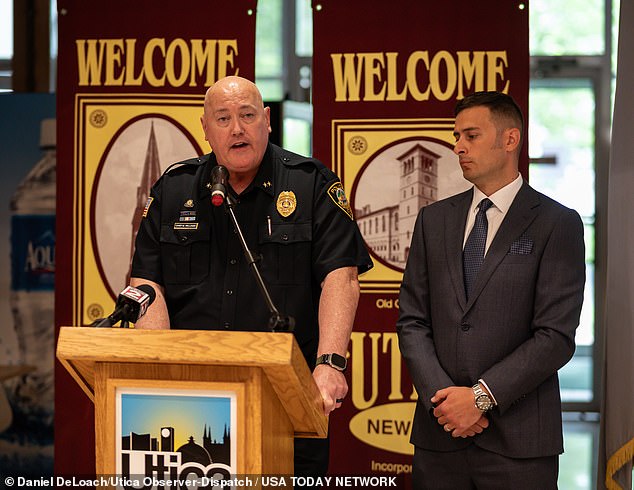 A press conference held Saturday morning at City Hall addressed the situation. A large crowd of concerned citizens attended, expressing their outrage and pain.