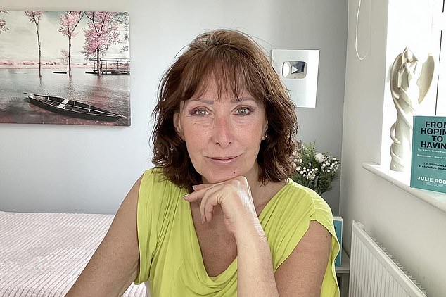 As part of her spiritual work, Julie (pictured) participates in a variety of practices, including tarot reading, energetic alignment, hypnotherapy and reiki teaching.