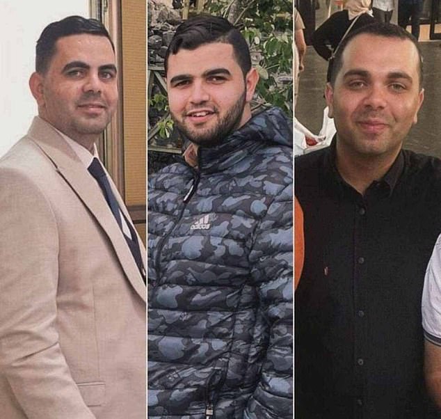 Earlier, Haniyeh seemed calm when told the news of the deaths of his three sons, Hazem, Mohammed and Amir, along with four of his children.