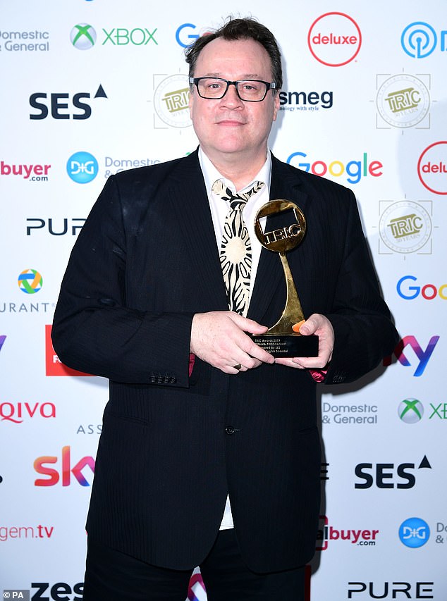 Russel T Davies (pictured), who originally joined the show 16 years ago for a reboot after poor ratings, was sent on a press tour of the US to encourage more state viewers.