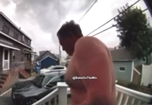 Earlier on Wednesday, footage emerged showing Belichick leaving Hudons' property before walking up the front porch in unearthed Ring Doorbell footage.