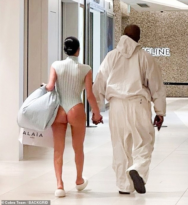 The post comes after Bianca put on another jaw-dropping style display as she flaunted her booty in a thong leotard for a shopping trip after landing in Tokyo.