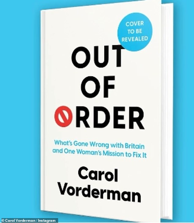 Putting her passion for politics into words, in April she revealed that her first political book will be published on September 21, titled OUT OF DUTY: What's Gone Wrong with Britain and One Woman's Mission to Fix It.