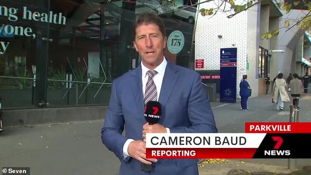 Experienced Melbourne crime reporter Cameron Baud (pictured) was recently sacked by the network.