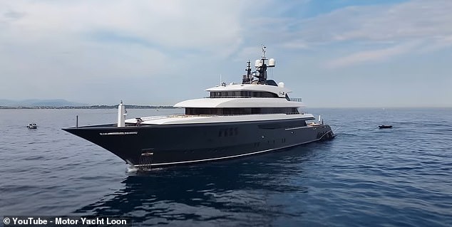 The Loon motor yacht measures 221 feet and can accommodate up to 12 guests. It costs $580,000 per week to rent, so no expense is spared when it comes to the culinary offerings.