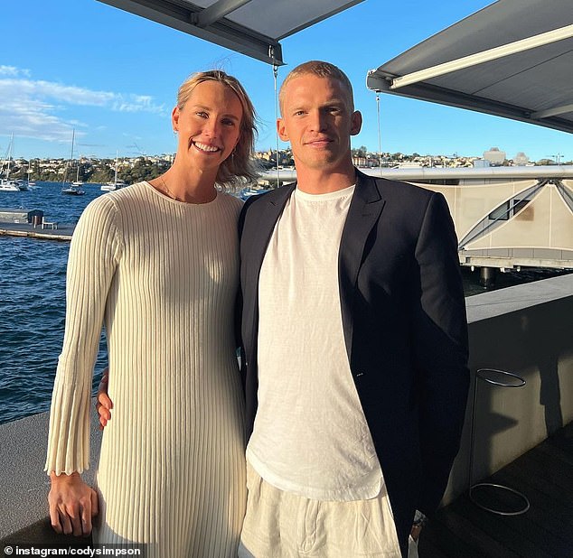 The couple has been together since 2022 and would both love to compete in the Paris Games, but first, Simpson has to pass the Olympic trials.