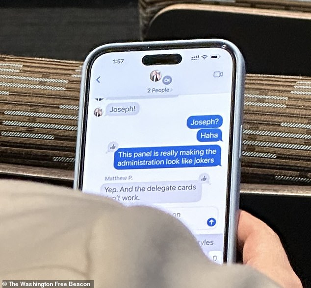 Columbia University Deans Caught Sending Shocking Text Messages During Panel