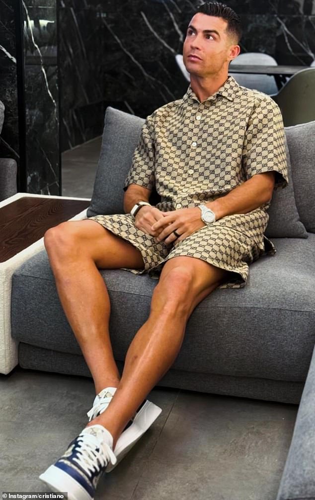 Soccer legend Cristiano Ronaldo frequently shows off his clean-shaven legs to his 632 million Instagram followers.