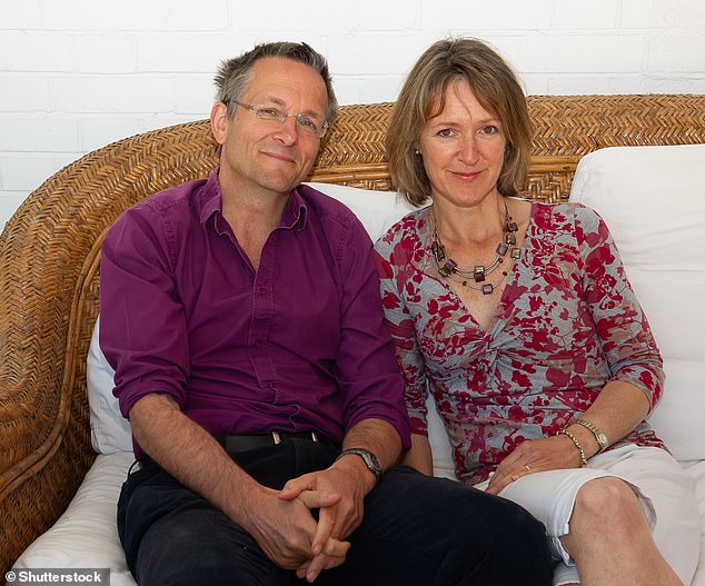 Michael Mosley's affection for his wife became evident when the BBC broadcast his final interview about living a good life? Time and time again, Dr. Mosley mentioned his wife, Dr. Clare Bailey (pictured with her husband at her home in 2013), with whom he has four children and worked closely on all of them. his projects.