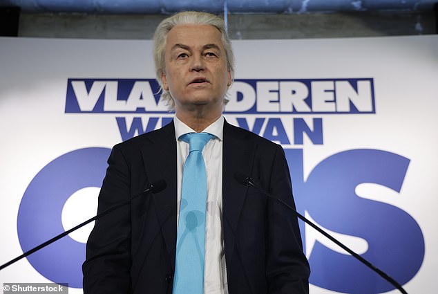 Geert Wilders said the four parties negotiating to form a coalition government had reached agreement on a cabinet team.