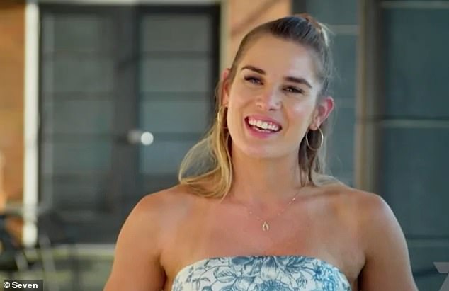 It comes after the gym manager, 28, was said to have taken to Instagram on Tuesday to share a cheeky post criticizing producers for 'fucking' her on the Channel Seven show.