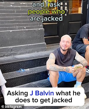 One of his most surprising interviews was with J Balvin, pictured above.