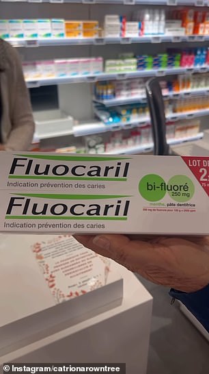 In addition to Fluocaril Bi-Fluoré for $23.34