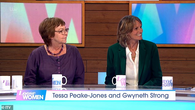 In 2022, Gwyneth reunited with her former co-star Tessa Peake-Jones, who plays Delboy's wife Raquel on Loose Women.