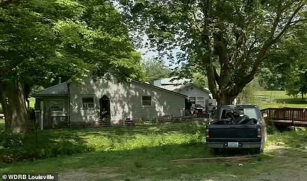 The decomposing body of an eight-month-old baby was found hidden inside a rural Kentucky home in Ohio County after a week-long search.