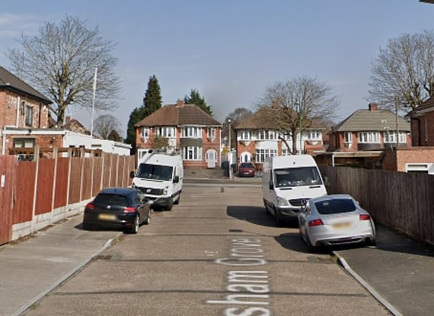 A second general view of Measham Grove, where the attempted murder took place.