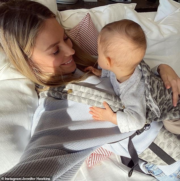 Jennifer married property developer Jake in Bali, Indonesia, in 2013 after eight years of dating. The couple welcomed daughter Frankie in October 2019.