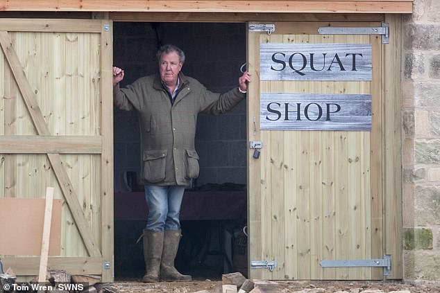 Villagers feared traffic chaos over rumors that Jeremy Clarkson (pictured in his farm shop) wanted to buy a historic pub that could attract large crowds.