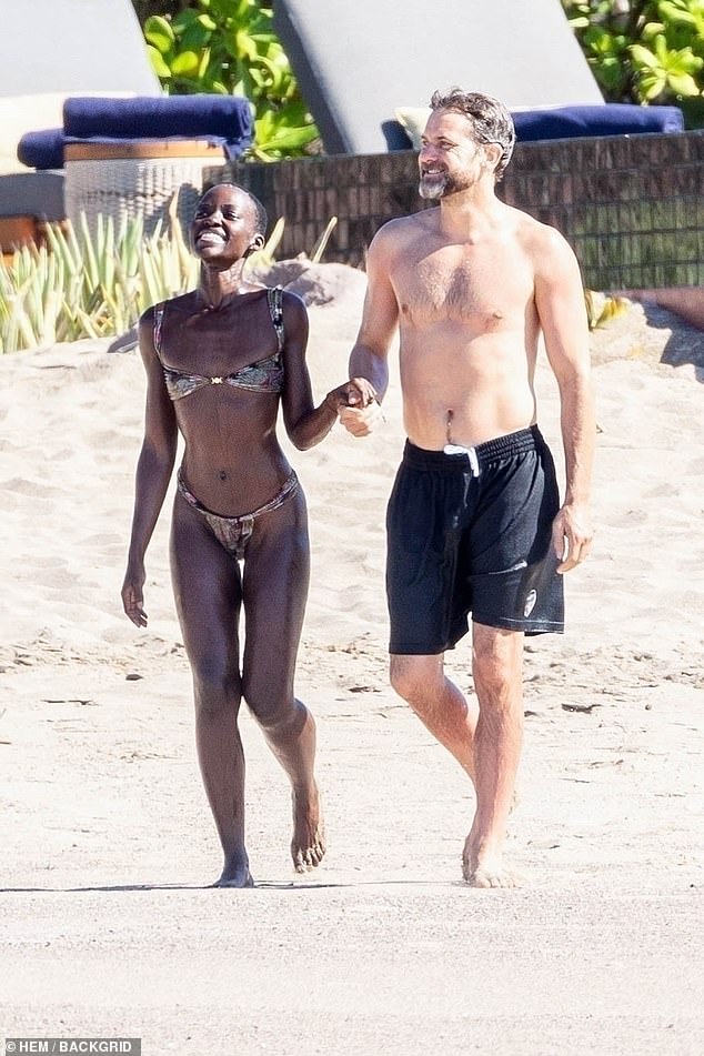 Weeks after their split, Joshua, 45, confirmed his romance with Lupita, 40. They were photographed holding hands in public