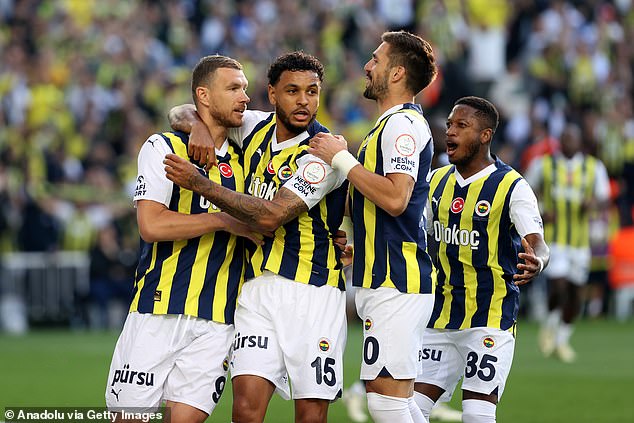 Fenerbahce finished second in the Turkish Super League last season behind rival Galatasaray.