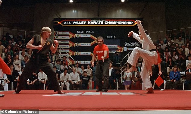 Macchio, 62, and Zabka, 58, originally played Daniel LaRusso and Johnny Lawrence in the 1984 film The Karate Kid, and reprise the iconic roles in the hit series Cobra Kai, set three decades later.