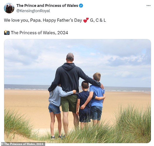 Kate Middletons perfect Fathers Day photo of Prince William and