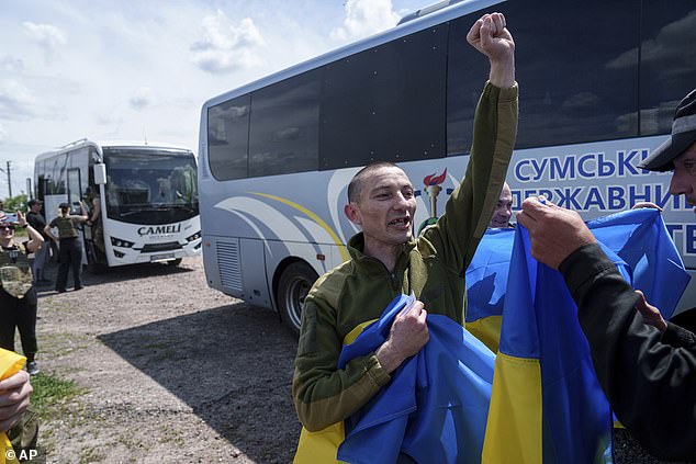 Ukraine returned 75 prisoners, including four civilians, in the latest prisoner-of-war exchange with Russia.