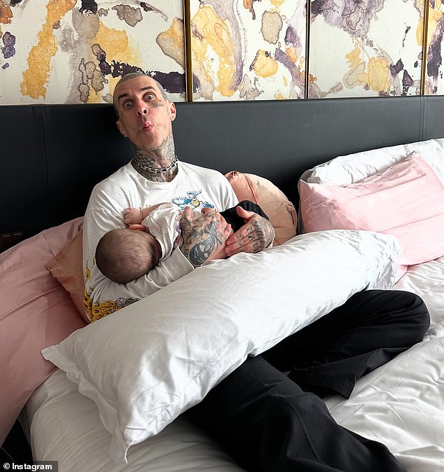 The episode was filmed last fall and in it, the Lemme founder, 45, prepares to give birth to Rocky Thirteen Barker, her son with Blink-182 drummer Travis Barker, 48.