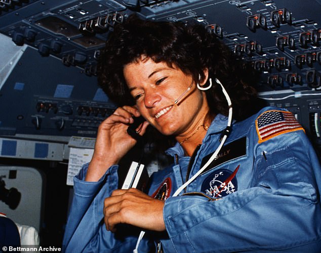 The actress, 34, plays astronaut and physicist Sally Ride (pictured in September 1978).