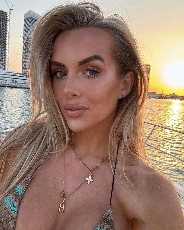 The blonde bombshell, 28, said she had to take some time last year to focus on herself, which meant not talking to or looking at the opposite sex.