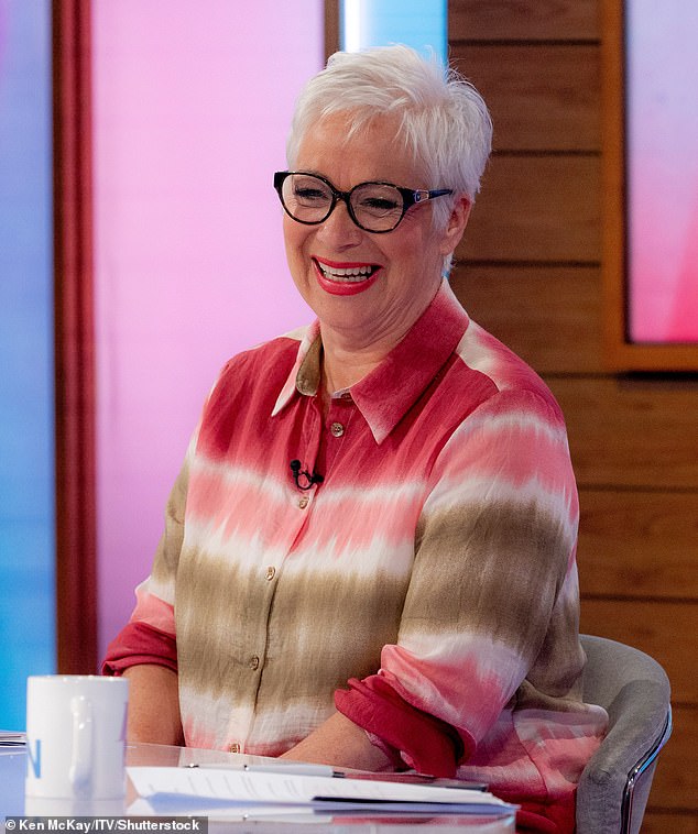 Speaking on her Loose Women show on Wednesday, Matty's mother Denise (pictured) gushed: 