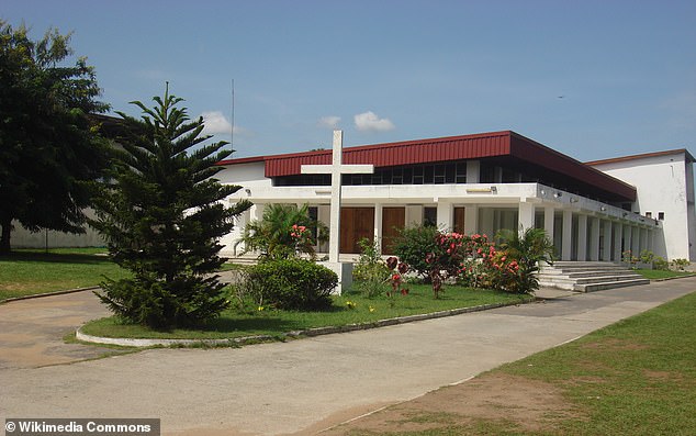 In the photo: United Methodist Church of Ivory Coast. Cocody Jubilee Temple where the historic separation was formalized on May 28