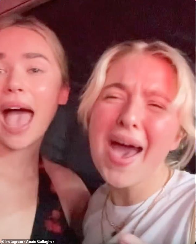 On her Instagram Stories, Anais uploaded a series of snaps from the concert, including a video of her and Gabriella singing the lyrics to We Are Never Ever Getting Back Together.