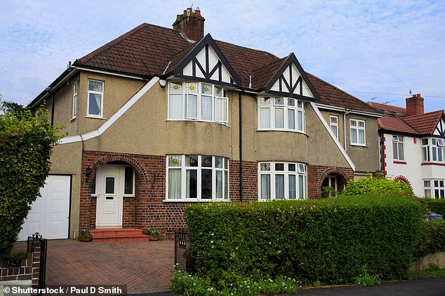 Is it time to cut the pebbeldash?  A MailOnline reader looks outside his property.