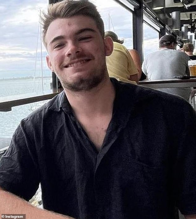 Kye Schaefer, 21, was allegedly stabbed in the neck and chest after leaving the surf at Park Beach on Ocean Parade in Coffs Harbor at around 6.40am on May 2.