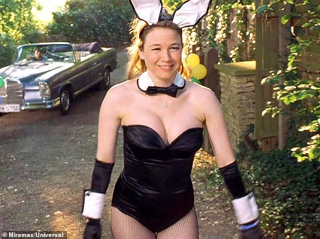 And when the actress entered Renee's wardrobe in one of the episodes, transforming into the iconic black suit and bunny ears, she remembered what it was really like to strip down for the series (Renee Zellweger pictured).