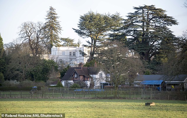 Andrew has spent more than £7.5 million on extensive renovation work on the sprawling Grade II listed mansion in Windsor Great Park.