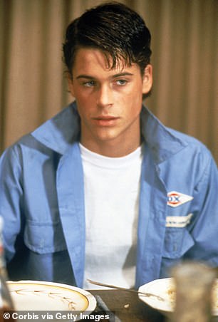 Rob Lowe photographed in 1982 in The Outsiders