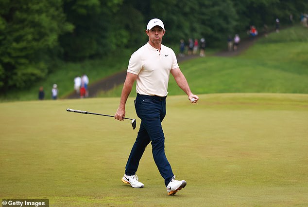 The golfer, photographed during the Canadian Open on June 2, has maintained his performance throughout the PGA Tour since announcing his separation from his wife of seven years last month.