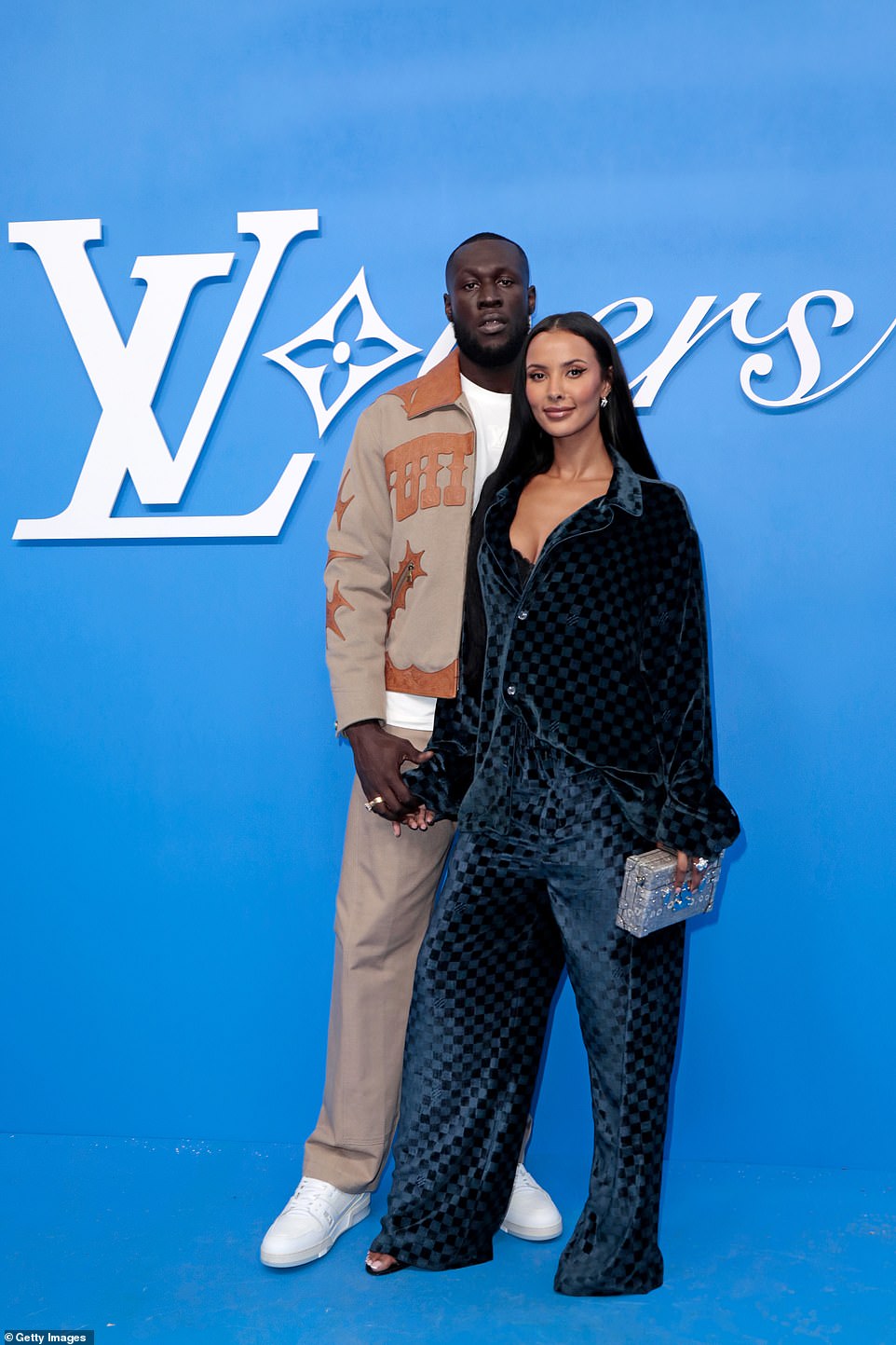 Maya was accompanied by her boyfriend Stormzy, 30.