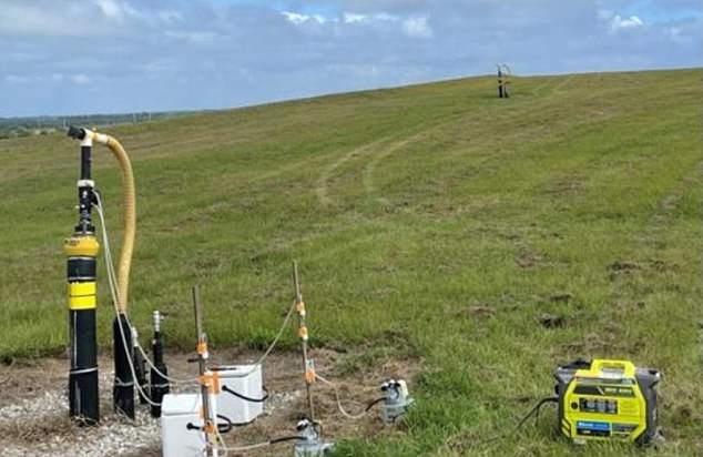 Researchers installed air pumps in landfills to collect PFAS-laden gas