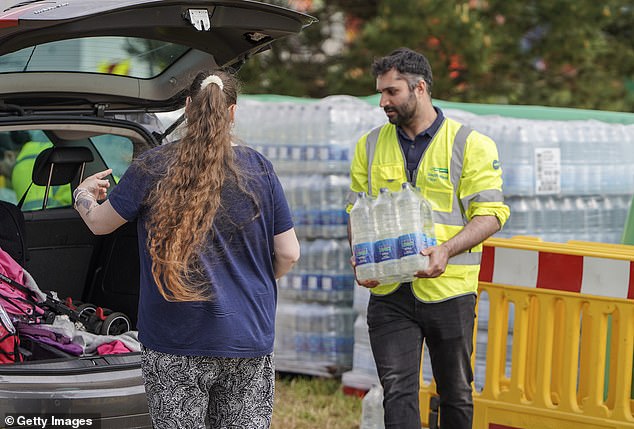 Crisis: A tap water alert has been issued in Brixham after hundreds of people fell ill from a vomiting virus.