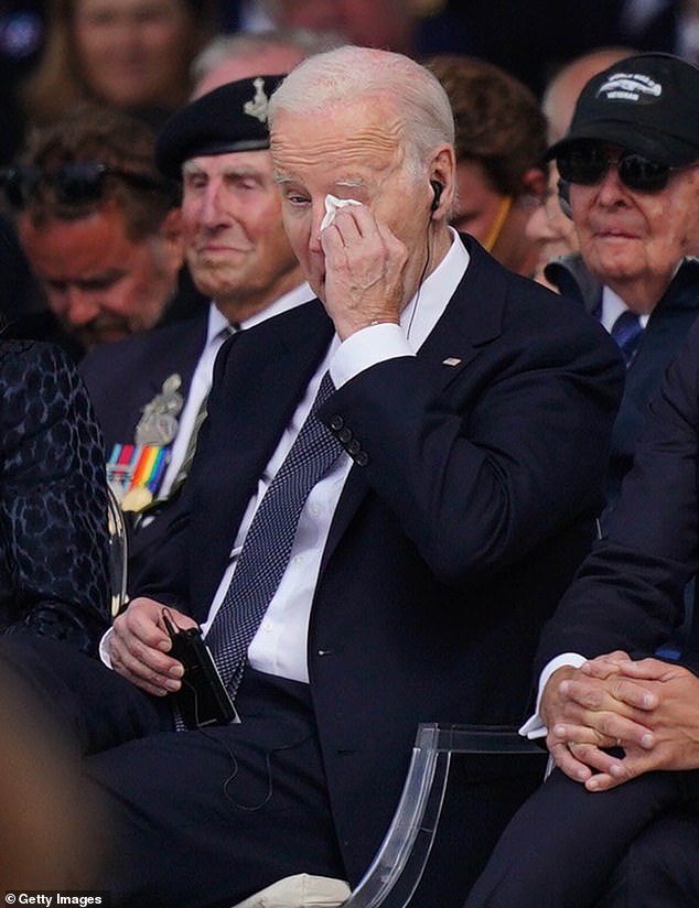 It was the kind of day when Biden is in his element: mourning the dead, celebrating the eventual victory and tying the thread of history to his great message that democracy is fragile and must be defended.